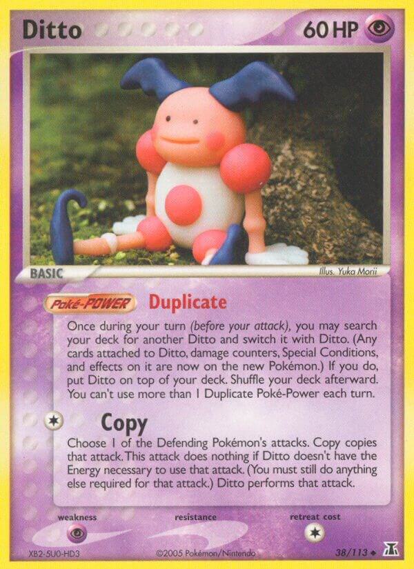 Ditto - 038/113 (Mr. Mime) - EX Delta Species