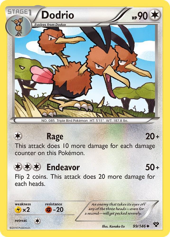 Dodrio - XY Base Set