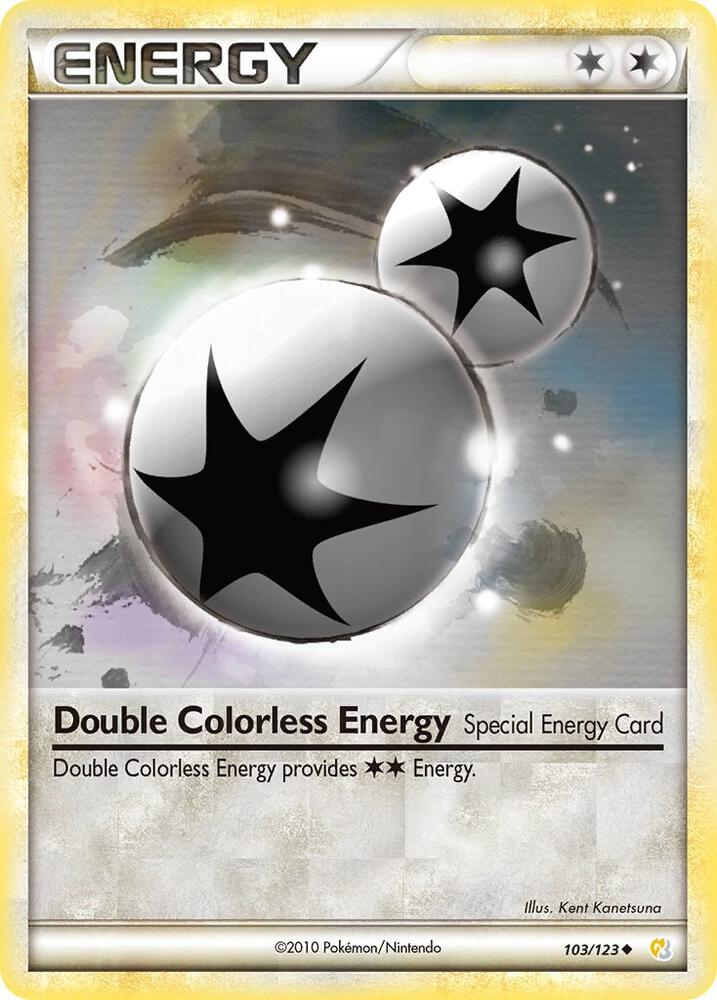 Double Colorless Energy - HeartGold SoulSilver