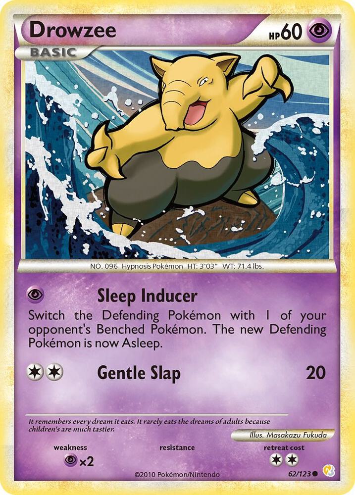 Drowzee - HeartGold SoulSilver