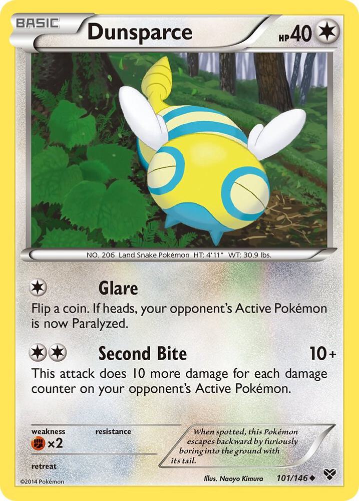Dunsparce - XY Base Set