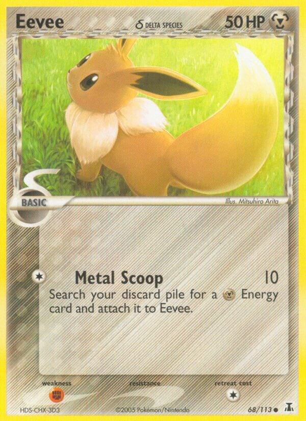 Eevee - 068/113 - EX Delta Species