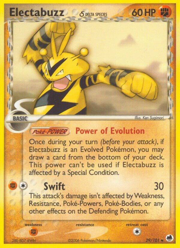 Electabuzz (Delta Species) - EX Dragon Frontiers
