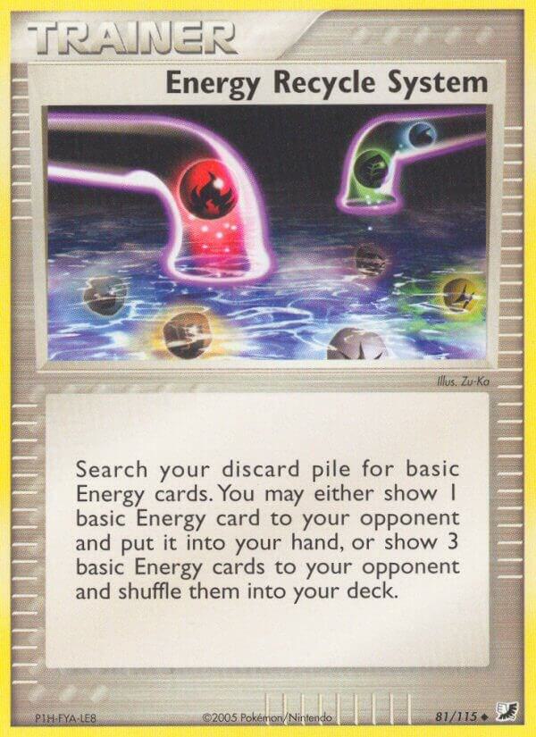 Energy Recycle System - EX Unseen Forces