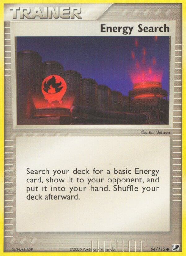 Energy Search - EX Unseen Forces