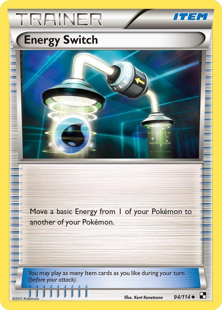 Energy Switch - Black and White