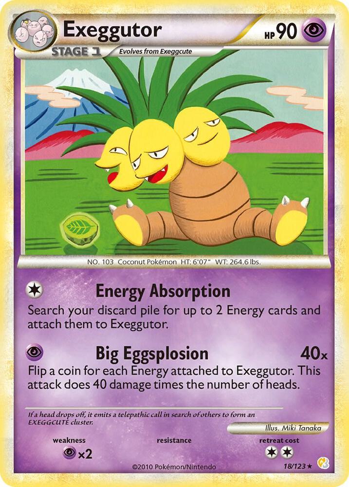 Exeggutor - HeartGold SoulSilver