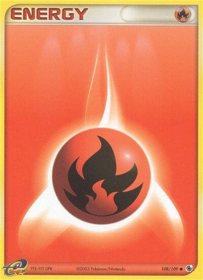 Fire Energy - EX Ruby and Sapphire