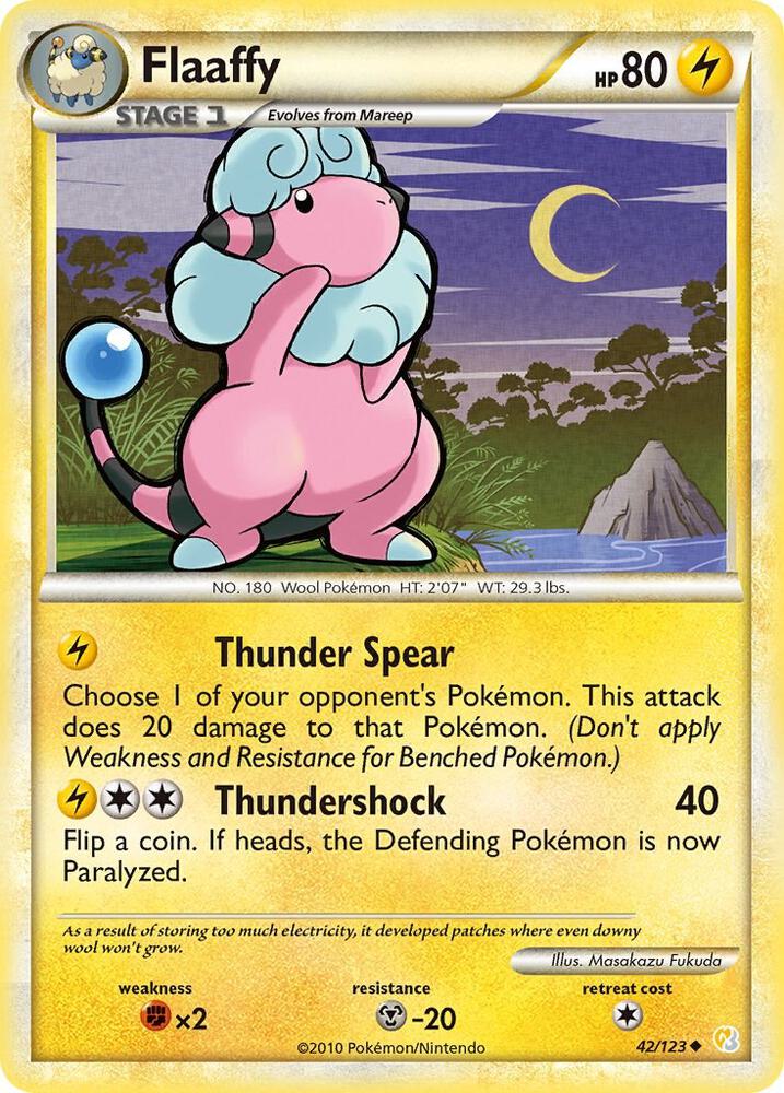 Flaaffy - HeartGold SoulSilver
