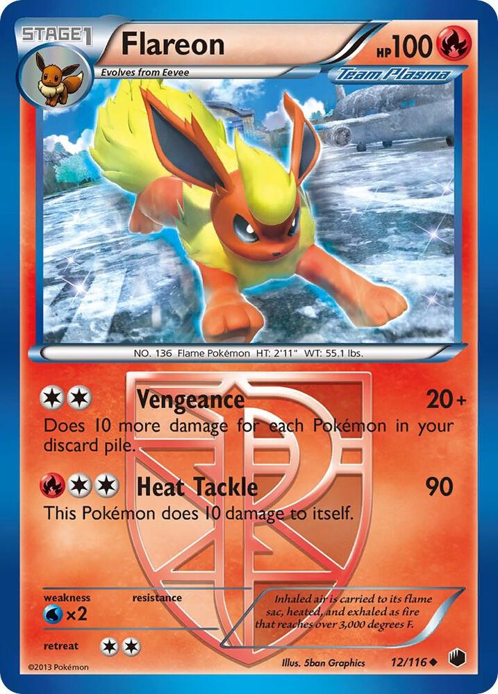 Flareon (Team Plasma) - Plasma Freeze