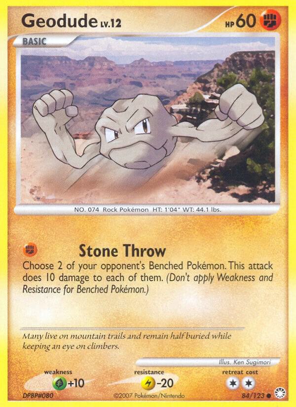 Geodude - Mysterious Treasures