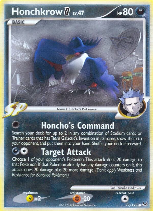 Honchkrow G - Platinum