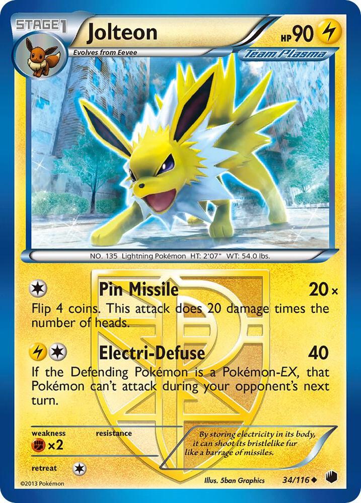 Jolteon (Team Plasma) - Plasma Freeze
