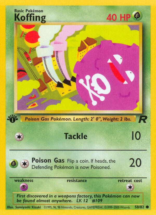 Koffing - Team Rocket