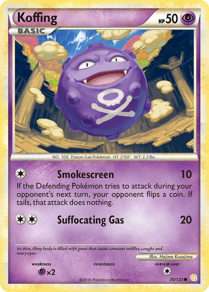 Koffing - HeartGold SoulSilver