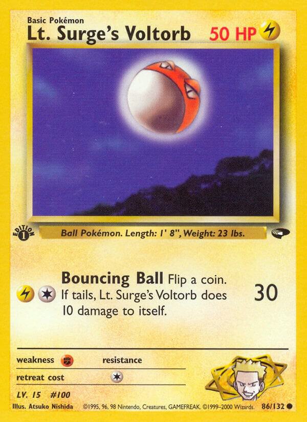 Lt. Surge's Voltorb - Gym Challenge