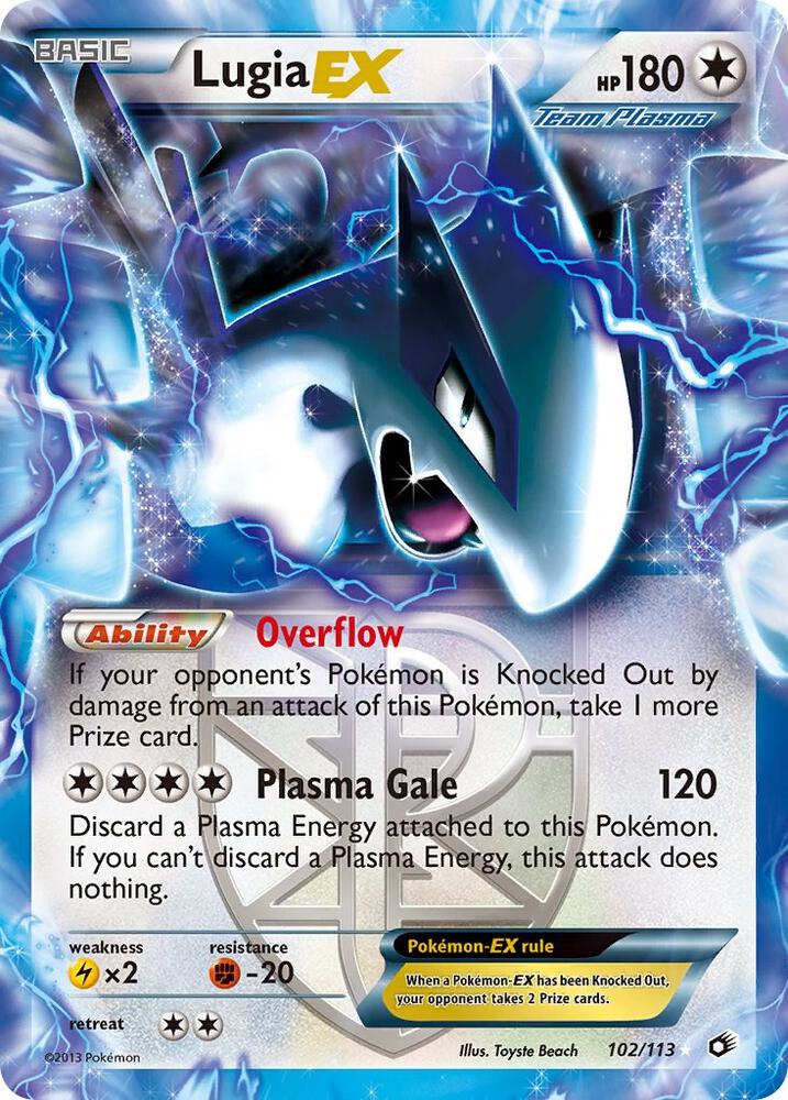 Lugia EX (Team Plasma) - Legendary Treasures
