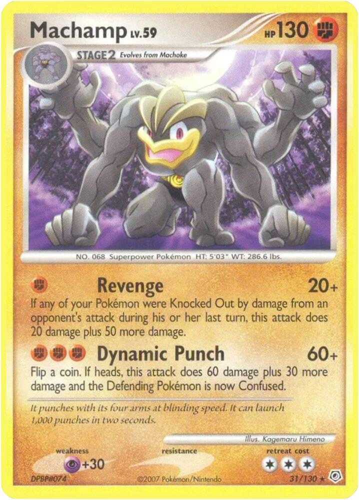 Machamp - Diamond and Pearl