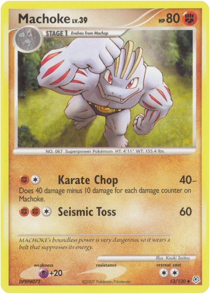 Machoke - Diamond and Pearl