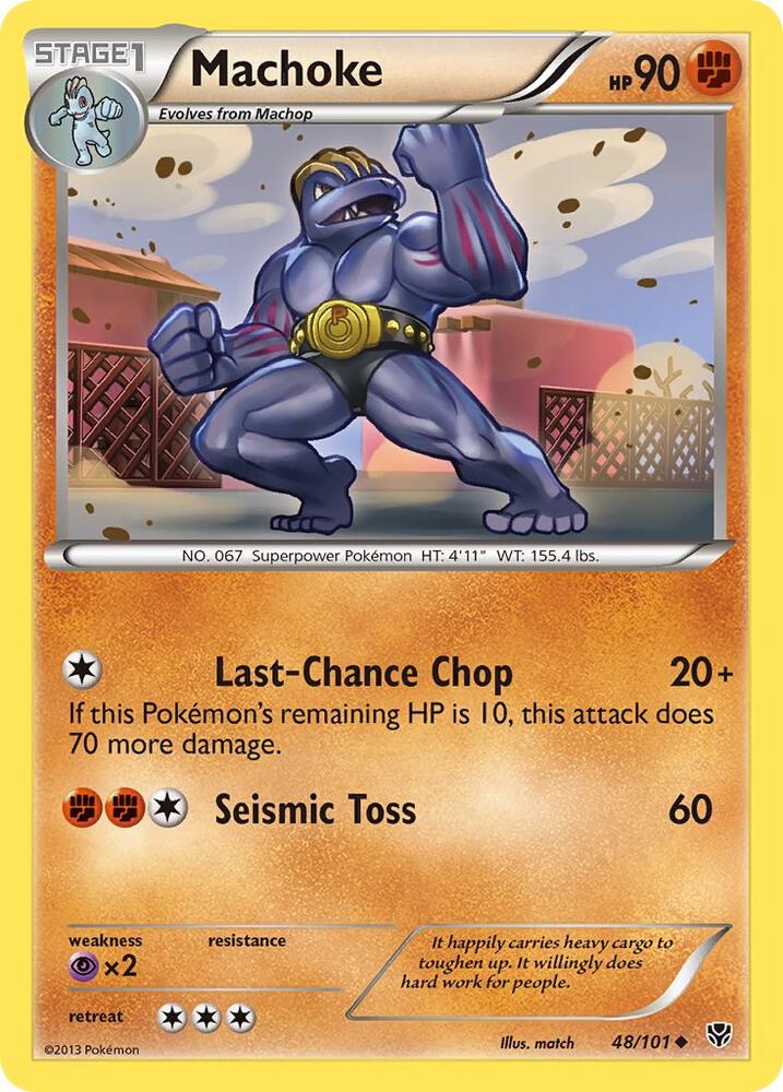 Machoke - Plasma Blast