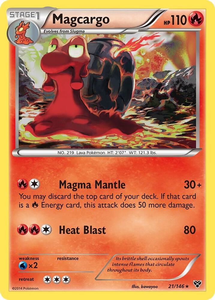 Magcargo - XY Base Set