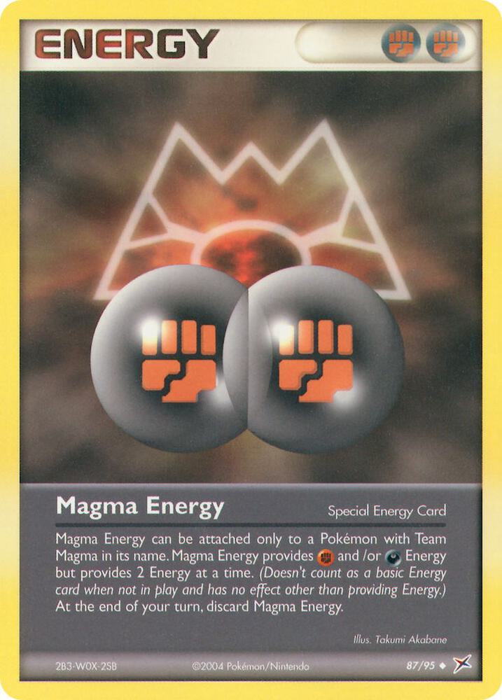 Magma Energy - EX Team Magma vs Team Aqua
