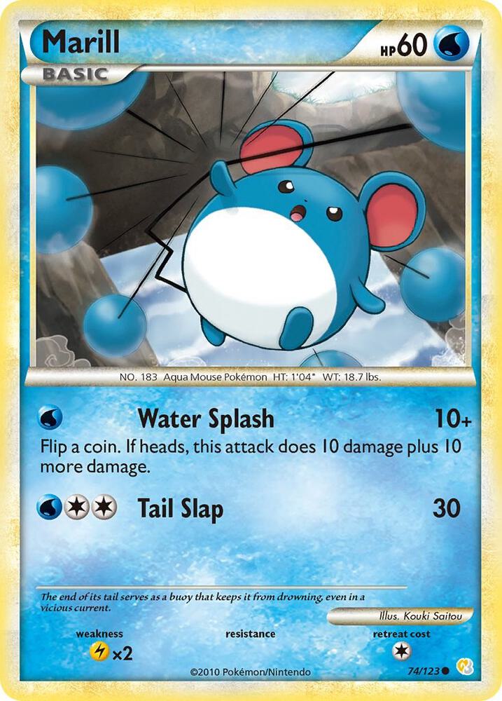 Marill - HeartGold SoulSilver