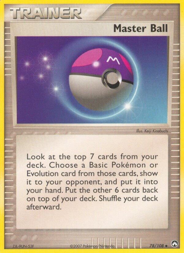 Master Ball - EX Power Keepers