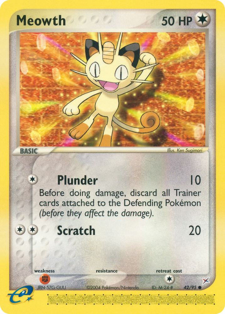 Meowth - EX Team Magma vs Team Aqua