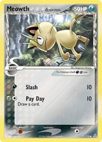 Meowth (Delta Species) - EX Holon Phantoms