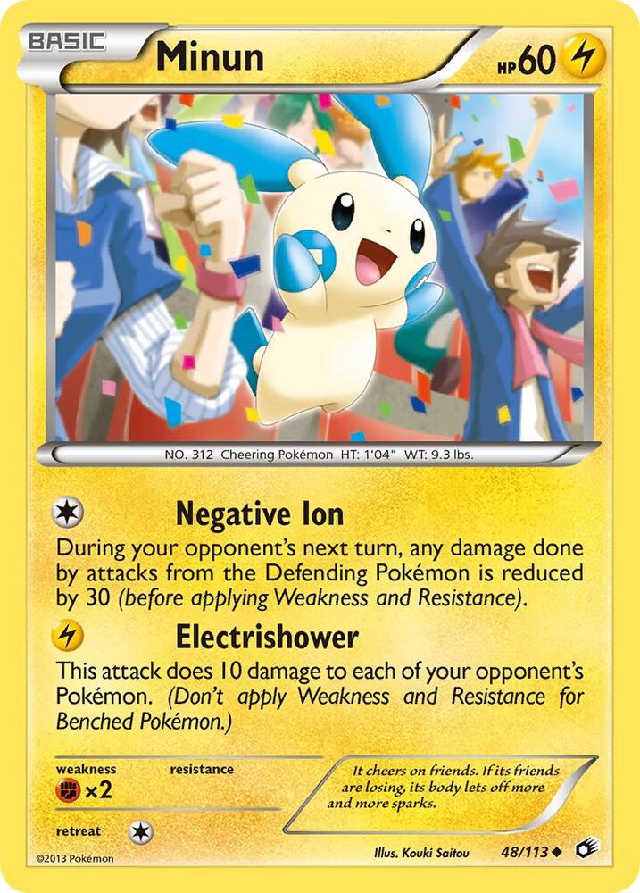 Minun - Legendary Treasures