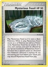 Mysterious Fossil - EX Holon Phantoms