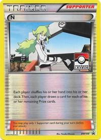 N (Supporter) - BW100 - Black and White Promos
