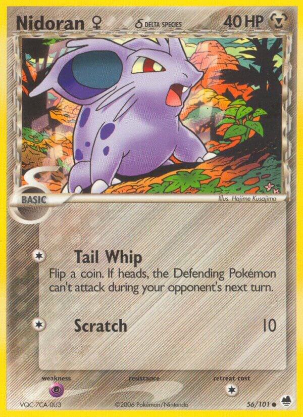 Nidoran F (Delta Species) - EX Dragon Frontiers