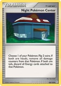 Night Pokemon Center - Diamond and Pearl