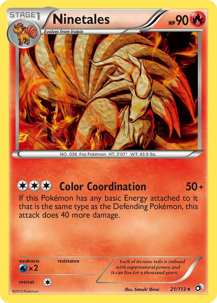 Ninetales - Legendary Treasures