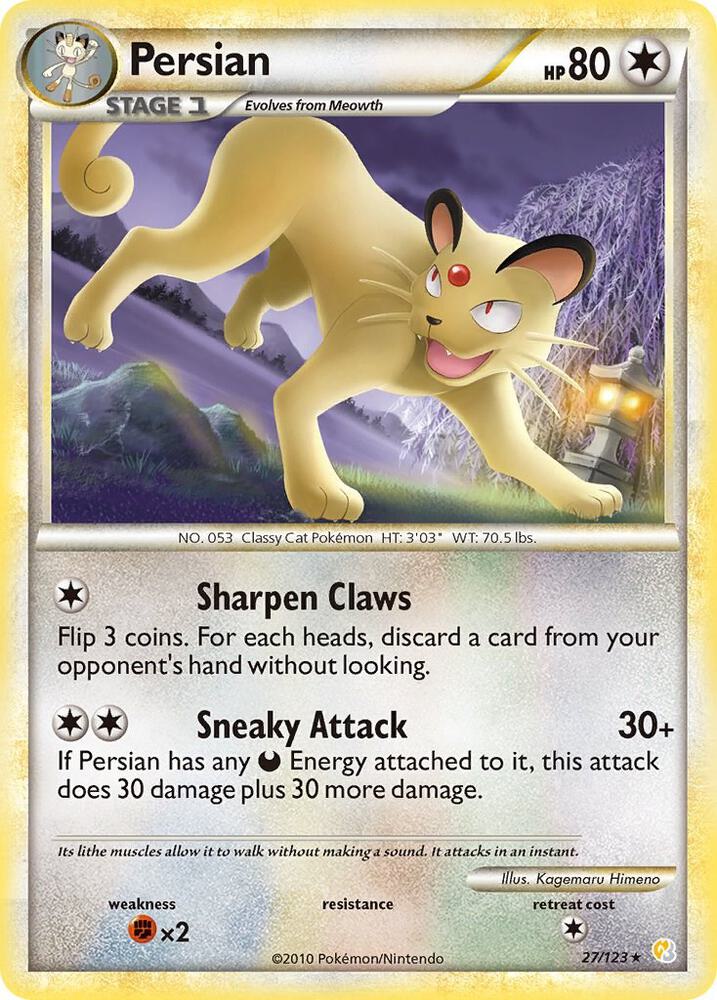 Persian - HeartGold SoulSilver