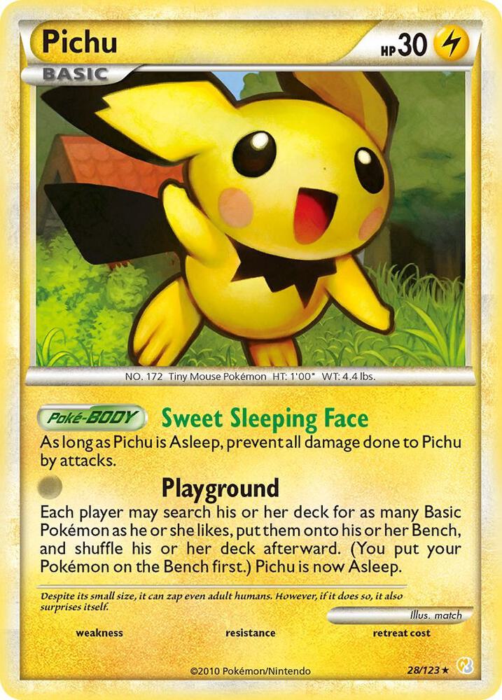 Pichu - HeartGold SoulSilver