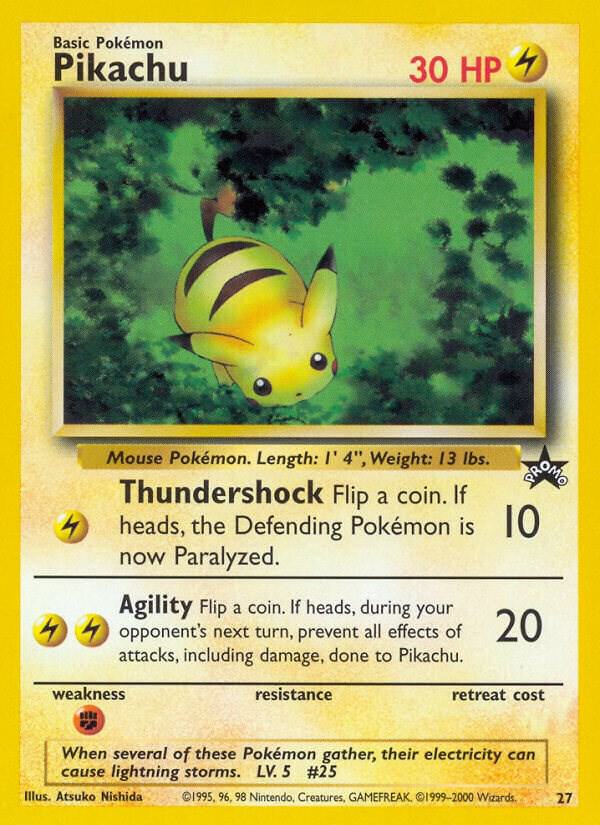 Pikachu - WoTC Promo