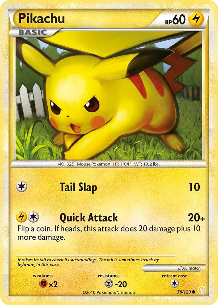 Pikachu - HeartGold SoulSilver
