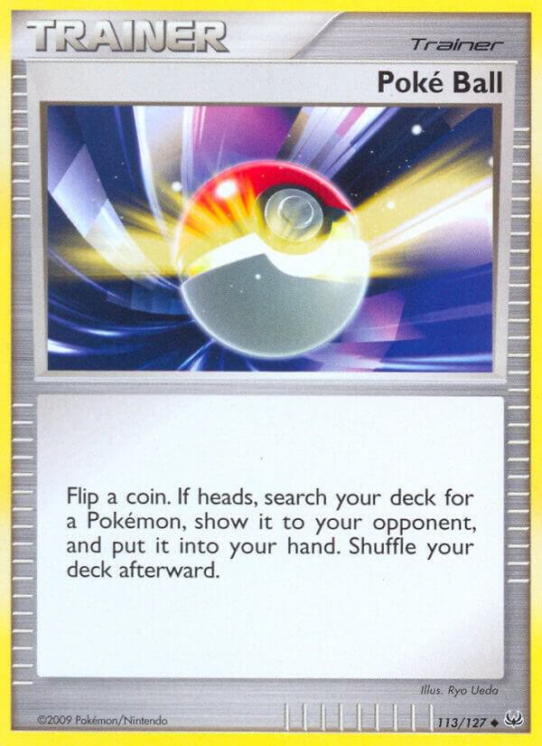 Poke Ball - Platinum