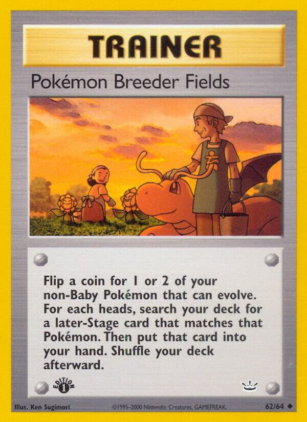 Pokemon Breeder Fields - Neo Revelation