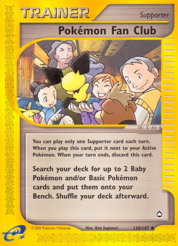 Pokemon Fan Club - Aquapolis