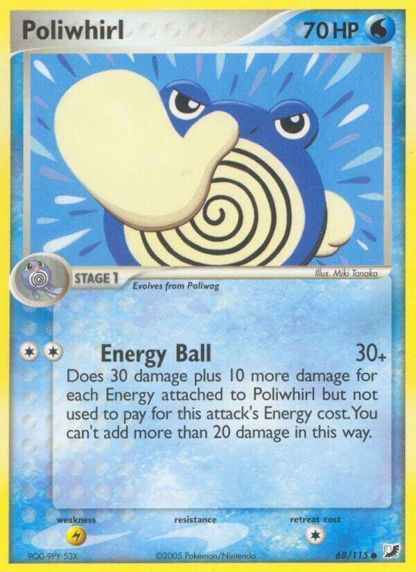 Poliwhirl - EX Unseen Forces