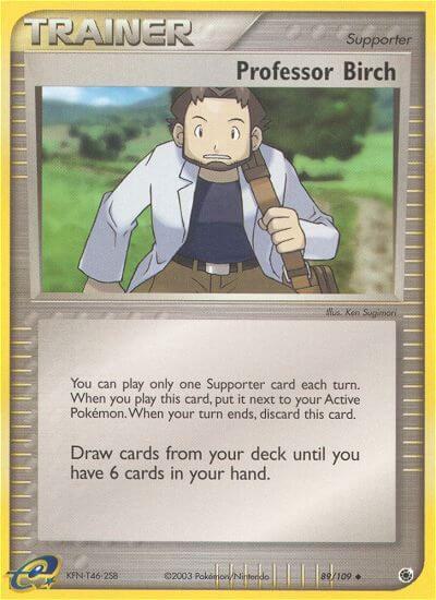 Professor Birch - EX Ruby and Sapphire