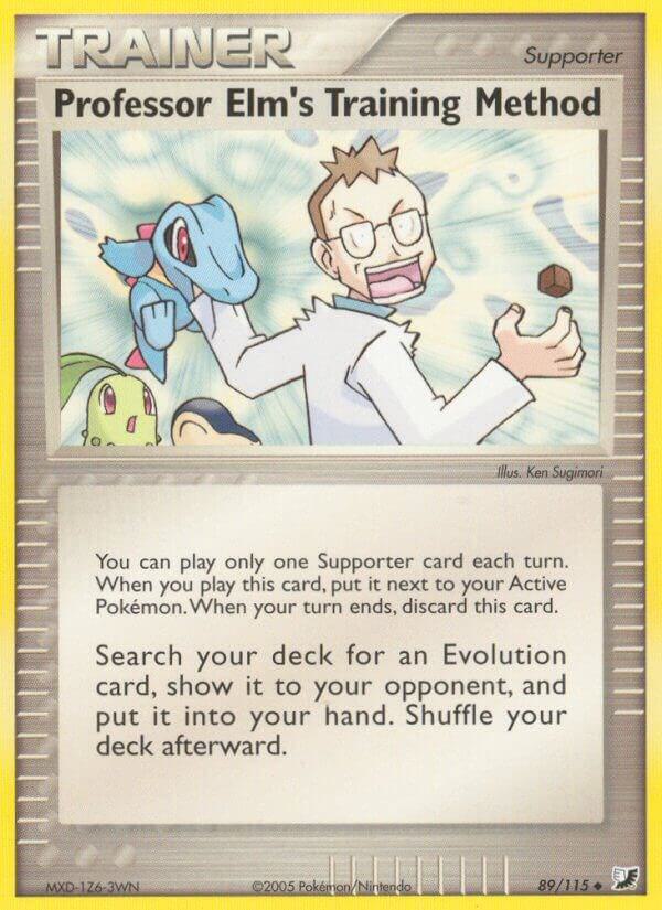Professor Elm's Training Method - EX Unseen Forces
