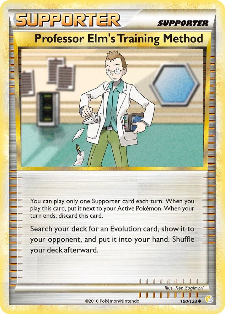 Professor Elm's Training Method - HeartGold SoulSilver