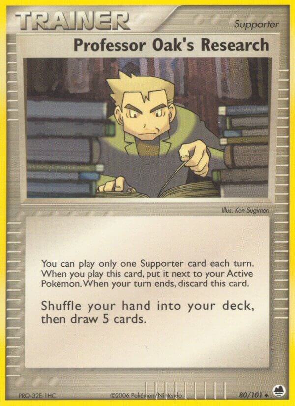 Professor Oak's Research - EX Dragon Frontiers