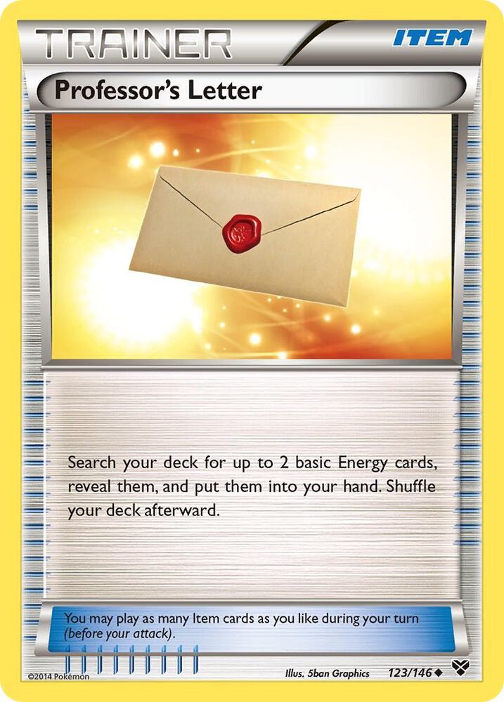 Professor's Letter - XY Base Set