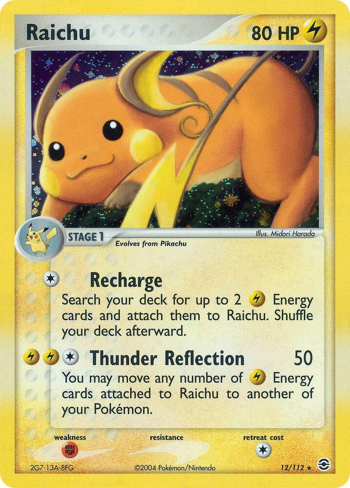 Raichu - EX FireRed & LeafGreen